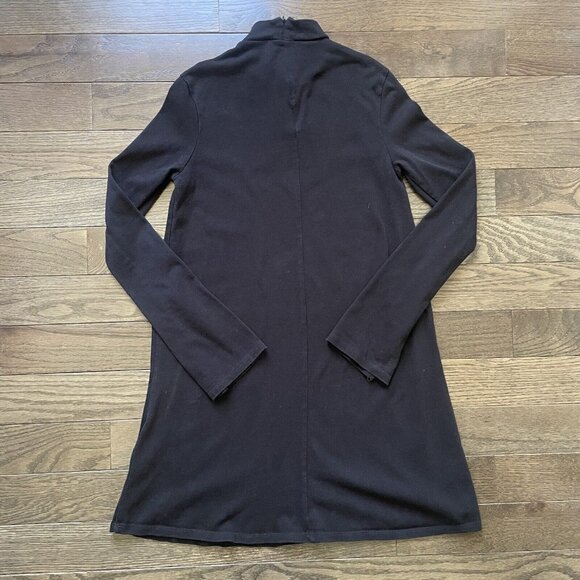 Zara Trafaluc Mini Dress‎ Women's Size Medium Long Sleeve Black - Picture 7 of 9